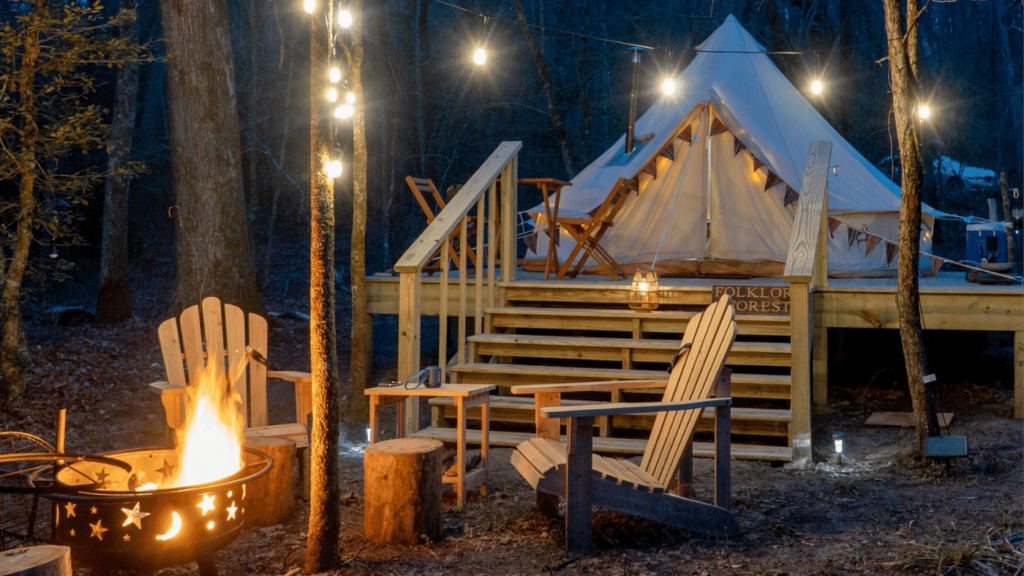 Glamping Near Chattanooga TN - Folklore Forest