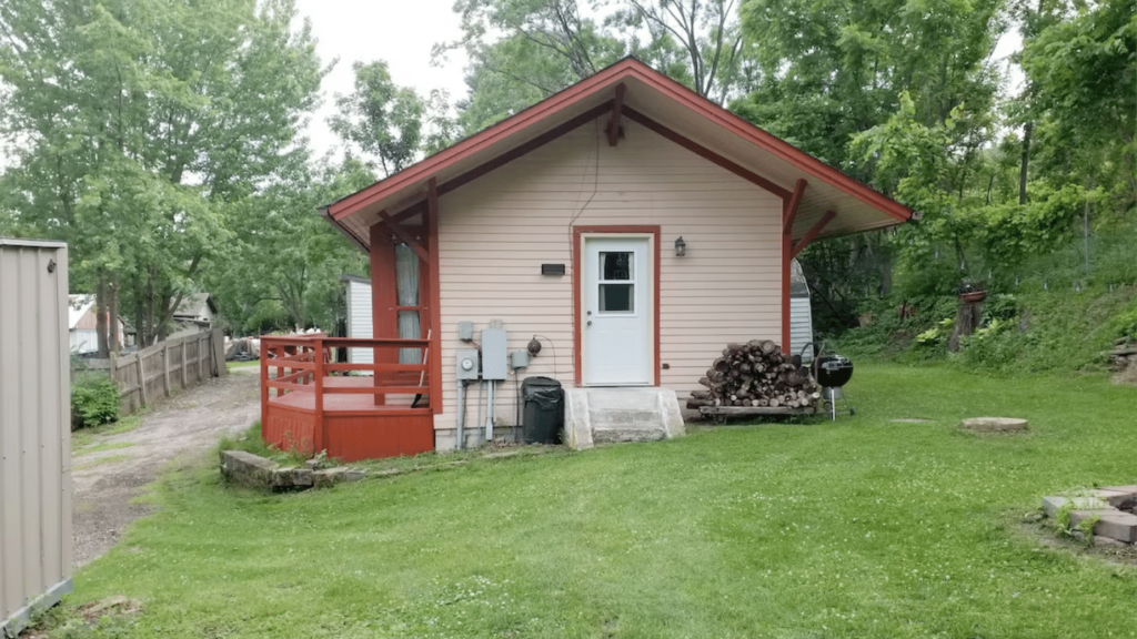 Glamping in Wisconsin - Original Train Depot